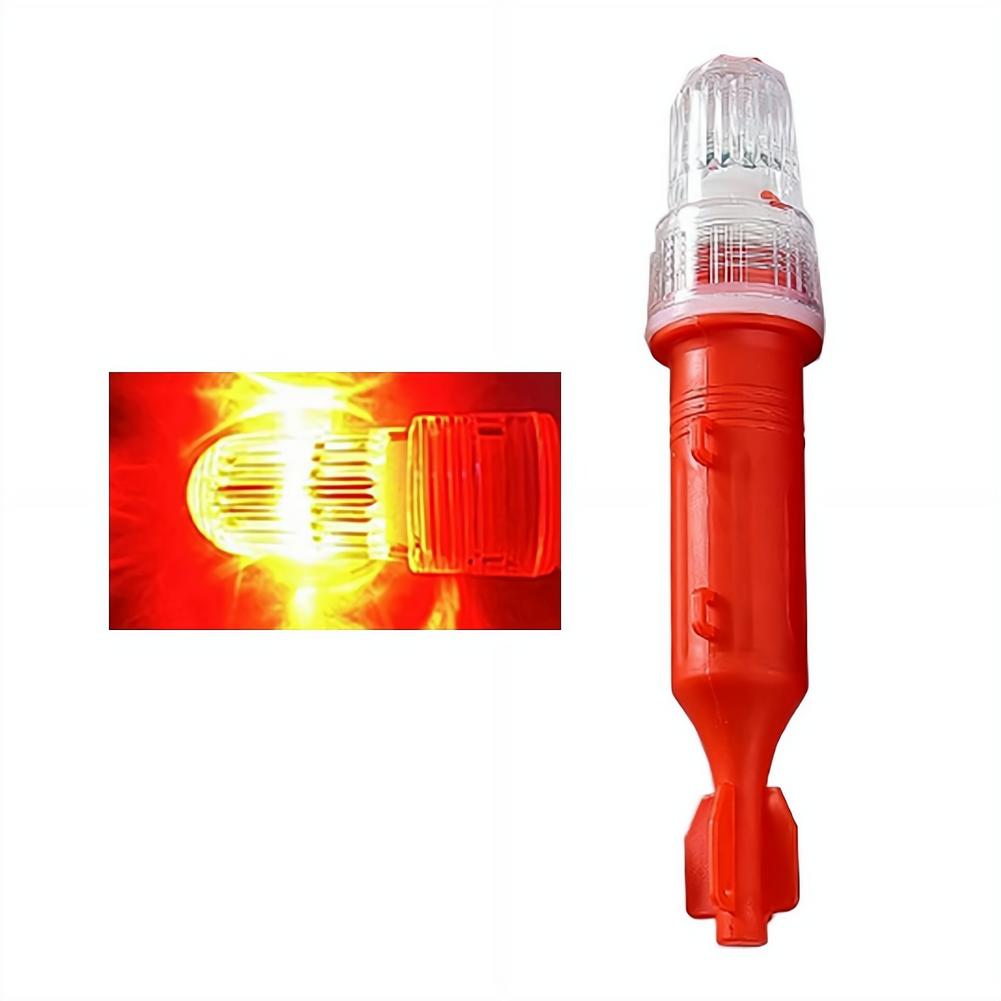 Fishing Equipment Net - ไฟสัญญาณ LED กันน้ำสำหรับเรือเดินทะเล ไฟกระพริบคู่ ไฟทุ่นตกปลา ไฟเตือนสำหรับอวนจับปลา