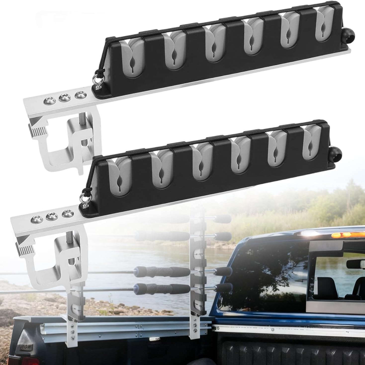 ที่วางคันเบ็ดสำหรับท้ายรถบรรทุ - Fishing Equipment Holder บทวิจารณ์และราคา