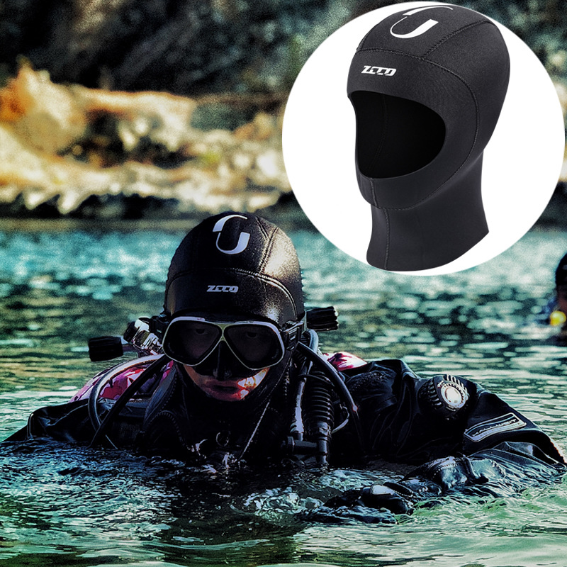 5mm หมวกดําน้ํา Neoprene หมวกน - Fishing Equipment For Youth บทวิจารณ์และราคา