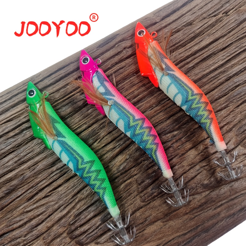 เหยื่อตกปลารูปปลาหมึกเรืองแสง  - Fishing Equipment Clearance บทวิจารณ์และราคา