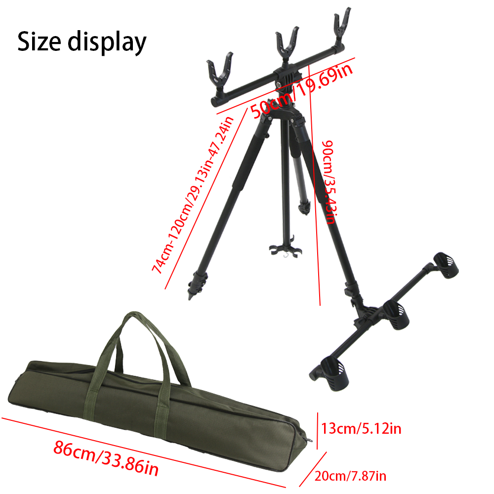 อุปกรณ์ตกปลาอลูมิเนียมอัลลอยด์ - Fishing Equipment Holder บทวิจารณ์และราคา