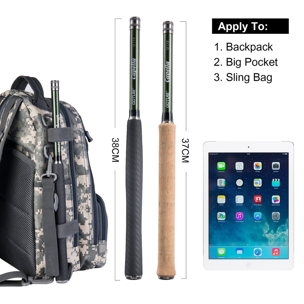 Goture Tenkara Fly Fishing Rod - Fly Fishing Set บทวิจารณ์และราคา