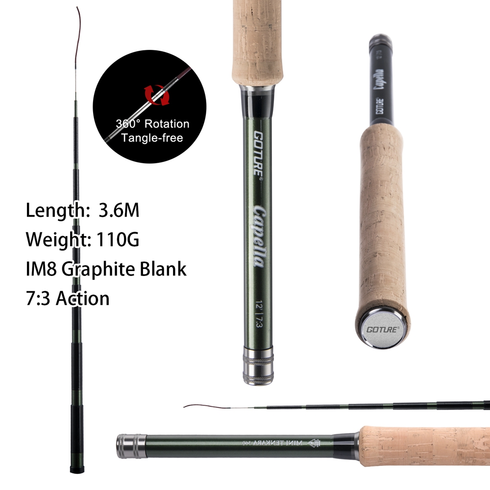 Goture Tenkara Fly Fishing Rod - Fly Fishing Set บทวิจารณ์และราคา
