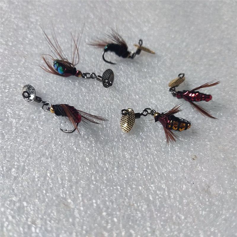 T34C เหยื่อตกปลาประดับเลื่อม ต - Fly Fishing Set บทวิจารณ์และราคา