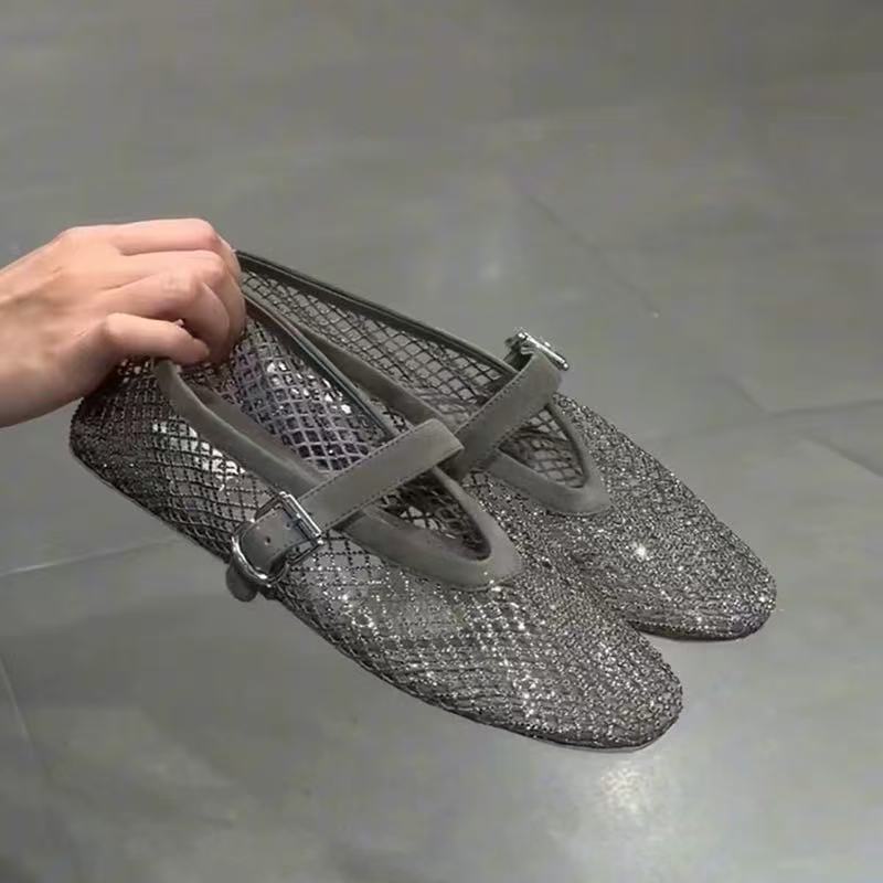 รองเท้าแตะแบบสวมประดับเพชรทรงก - Fishing Equipment Net บทวิจารณ์และราคา