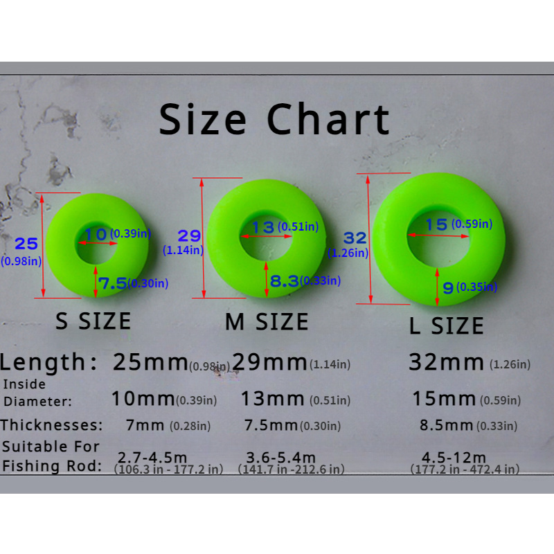 คลิปหนีบคันเบ็ดซิลิโคน 10 ชิ้น - Fishing Equipment Clearance บทวิจารณ์และราคา